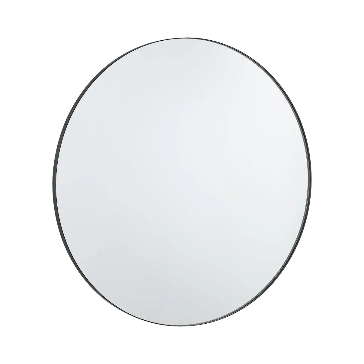 42" ROUND MIRROR- MATTE BLACK