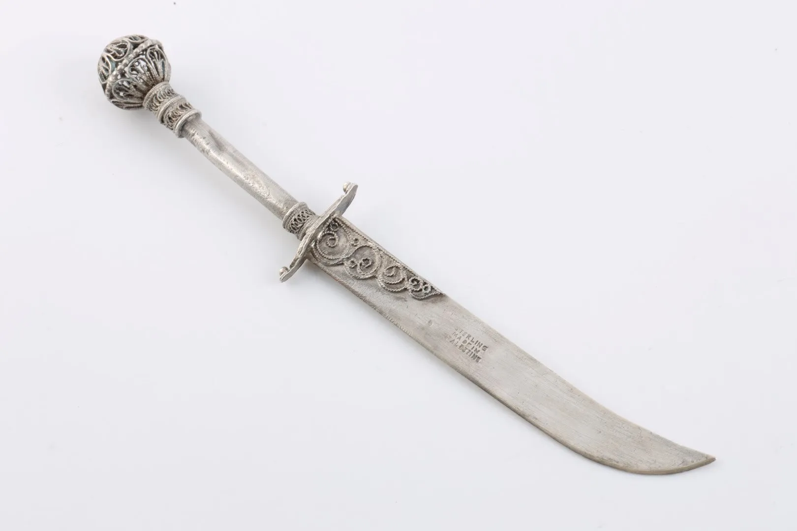 925 Silver Vintage Knife Letter Opener (11.35g.)