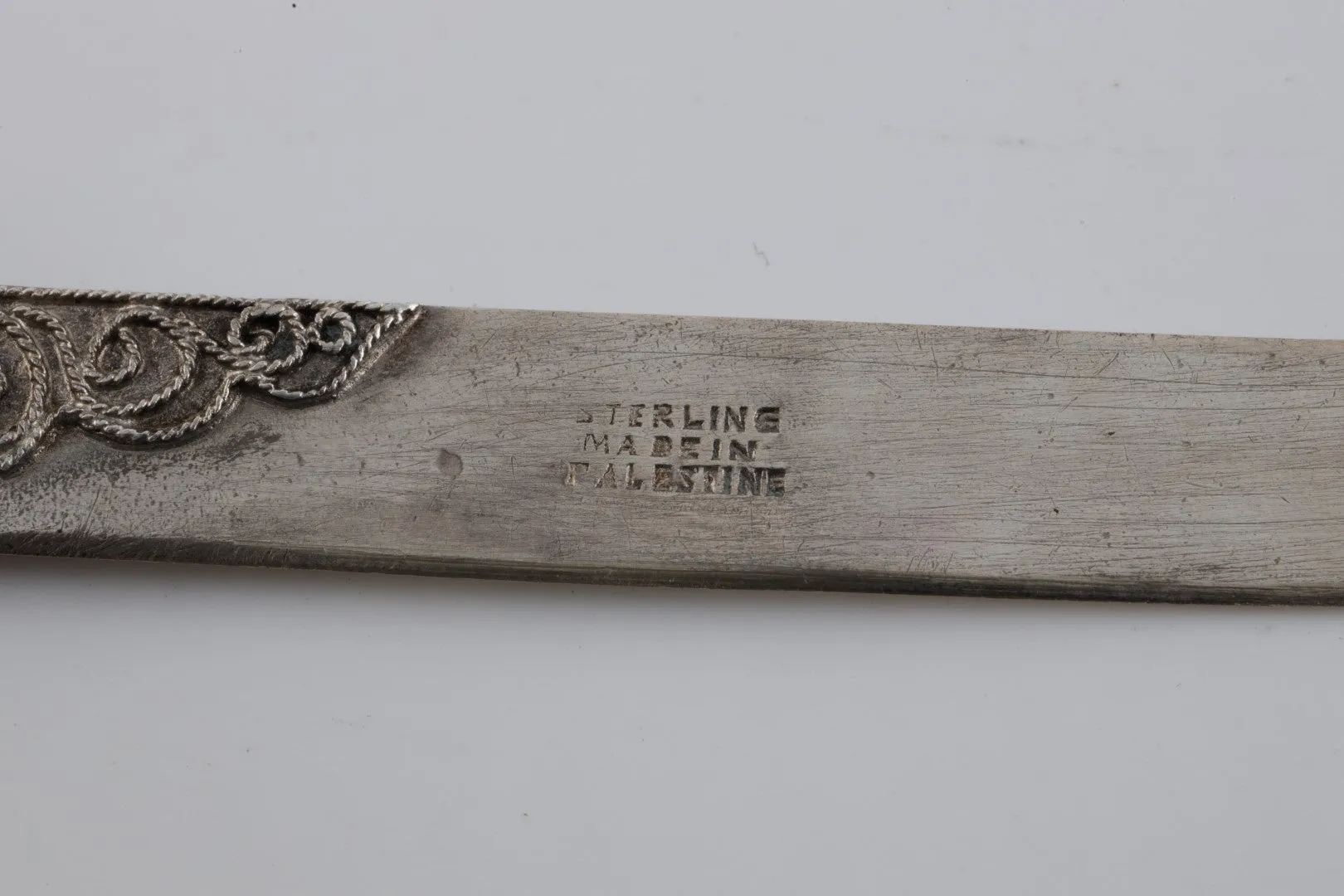 925 Silver Vintage Knife Letter Opener (11.35g.)