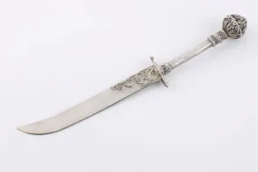 925 Silver Vintage Knife Letter Opener (11.35g.)