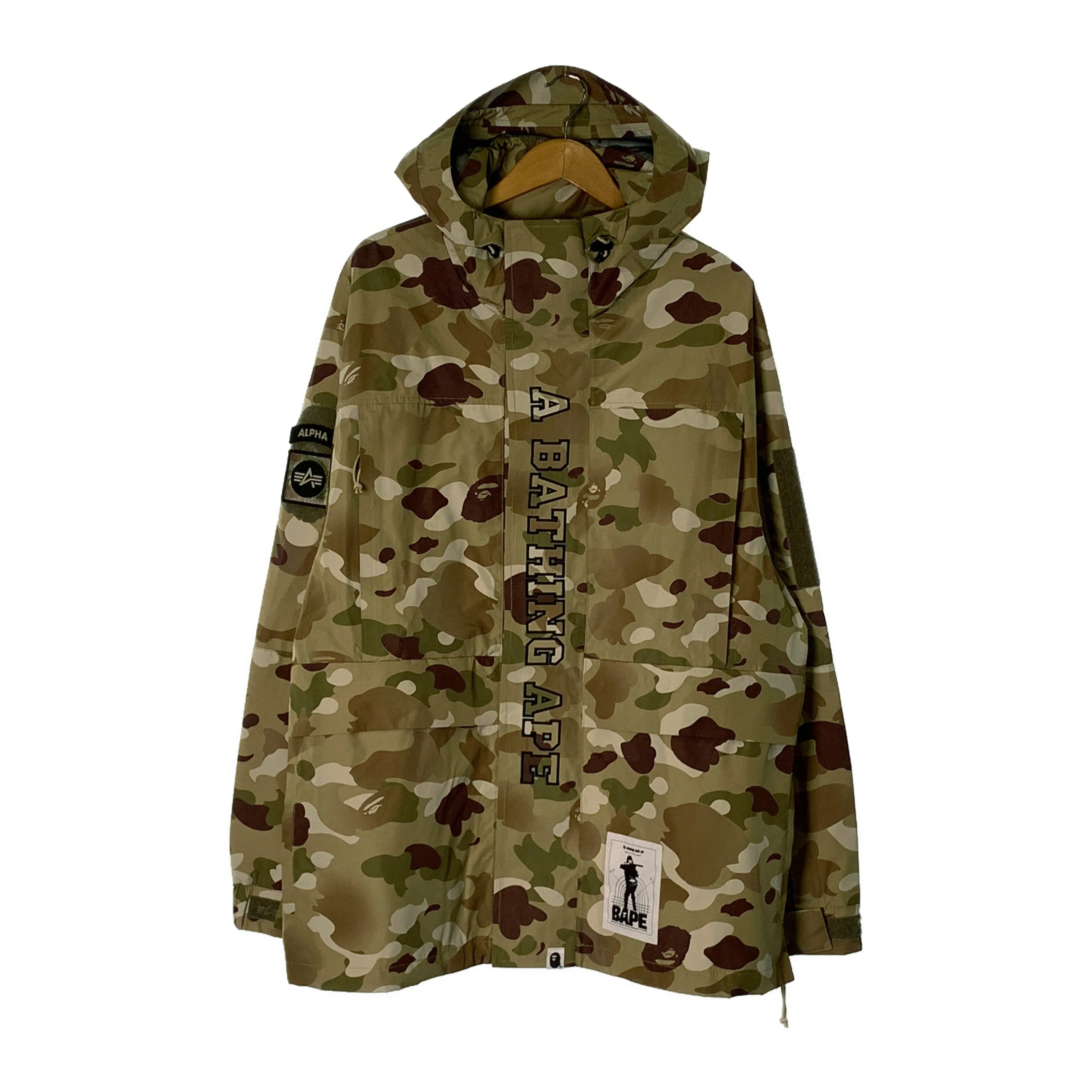 A BATHING APE/Flight Jkt/XXL/Camouflage/001HJG731909X