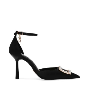 Accession Heeled Sandals BLACK SATIN