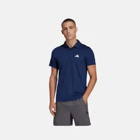 Adidas Train Essentials Men's Training Polo T-shirt -Dark Blue/White