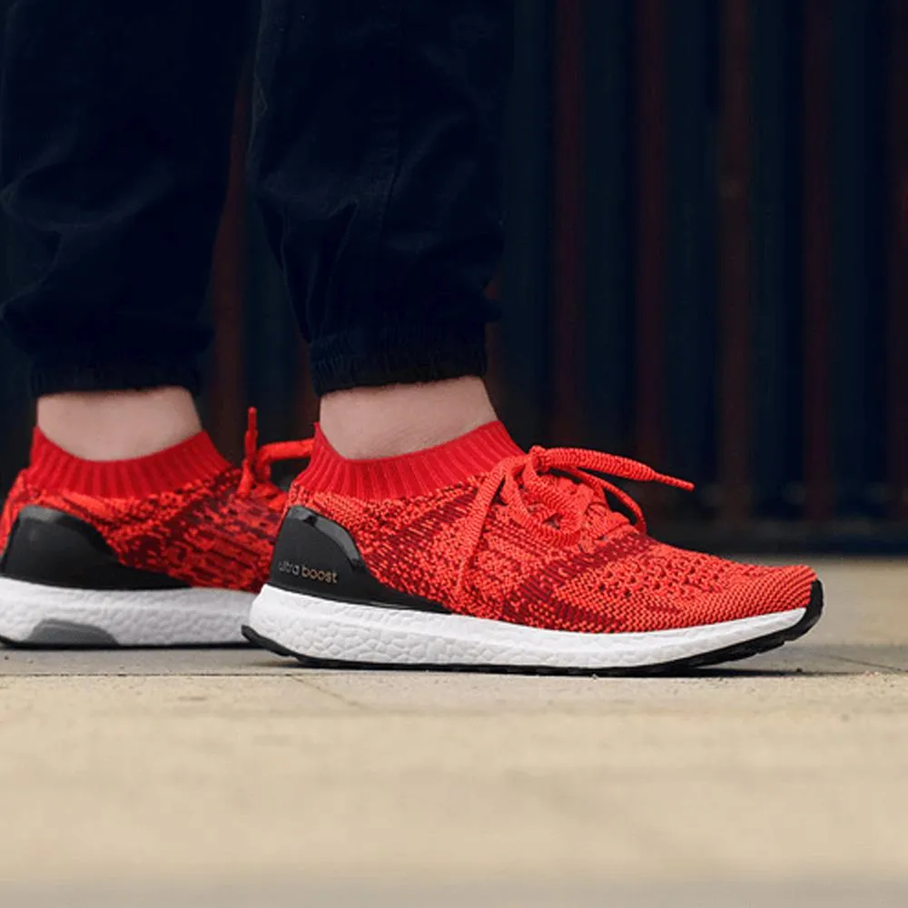 ADIDAS ULTRA BOOST UNCAGED Scarlet, Solar Red & Black