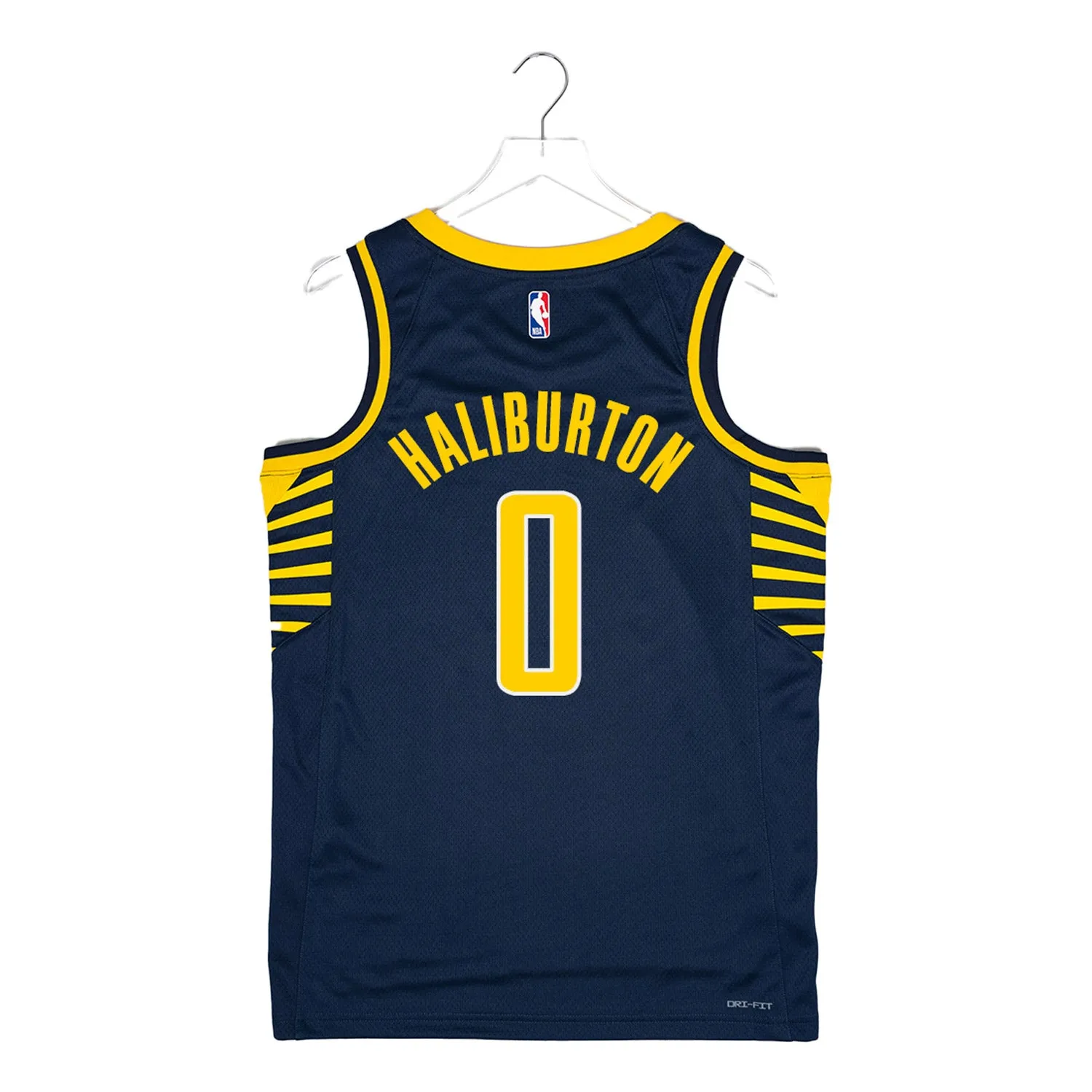 Adult Indiana Pacers #0 Tyrese Haliburton Icon Swingman Jersey by Nike