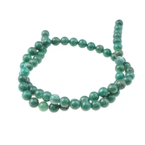 African Jade (A) 6mm Round 15-16 Inch