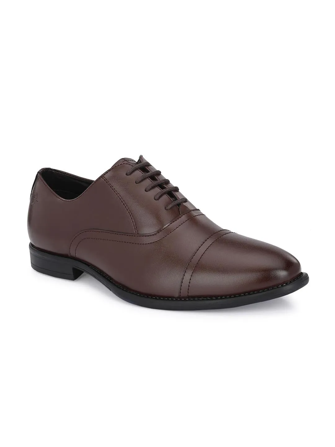 Alberto Torresi Brown Synthetic formal Shoes