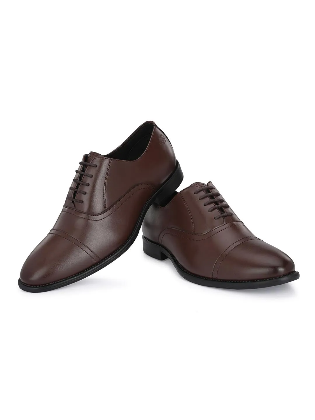 Alberto Torresi Brown Synthetic formal Shoes