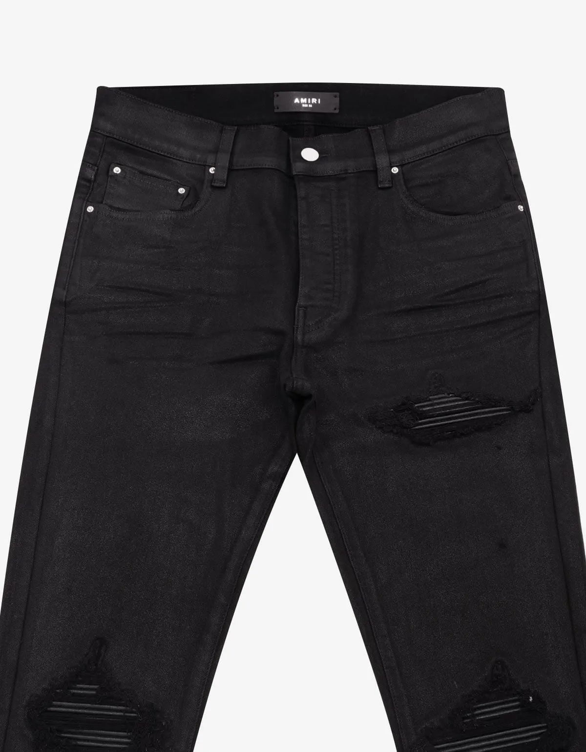 Amiri Jeans MX1 Black Wax