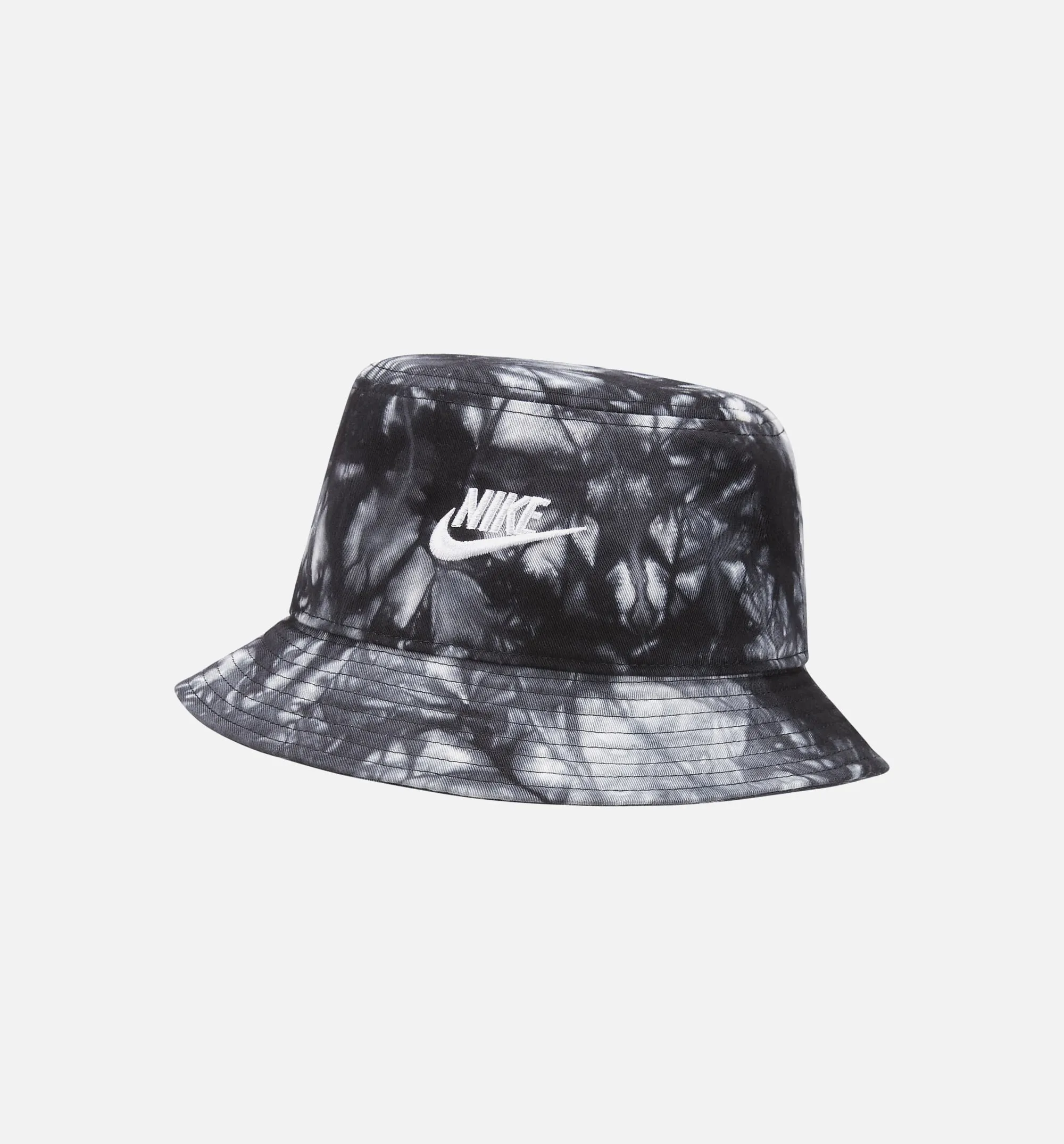 Apex Tie Dye Bucket Mens Hat - Black/White