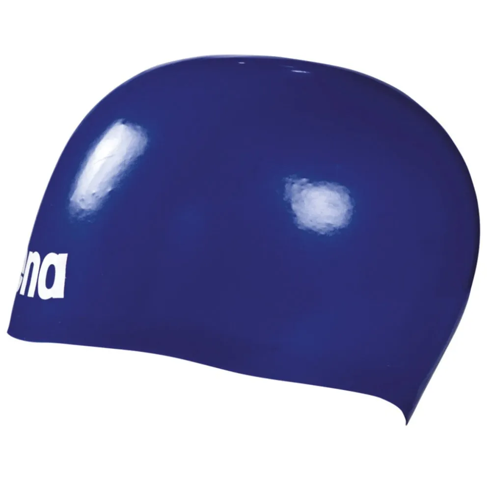 ARENA Adult Moulded Pro II Swimming Cap (Navy)