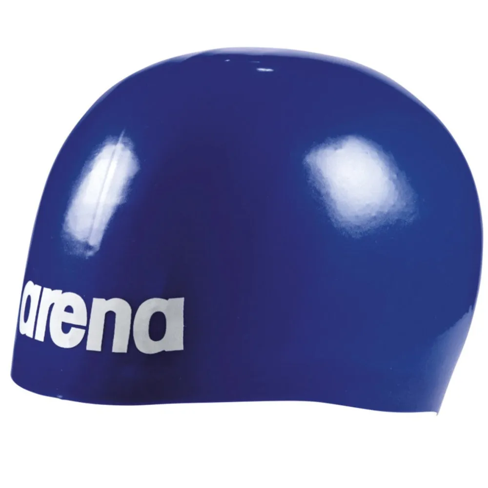 ARENA Adult Moulded Pro II Swimming Cap (Navy)