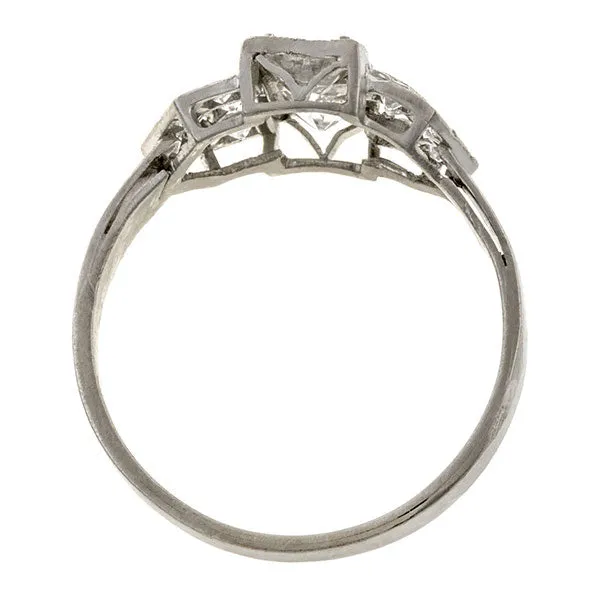 Art Deco Diamond Ring, 1.25ctw.