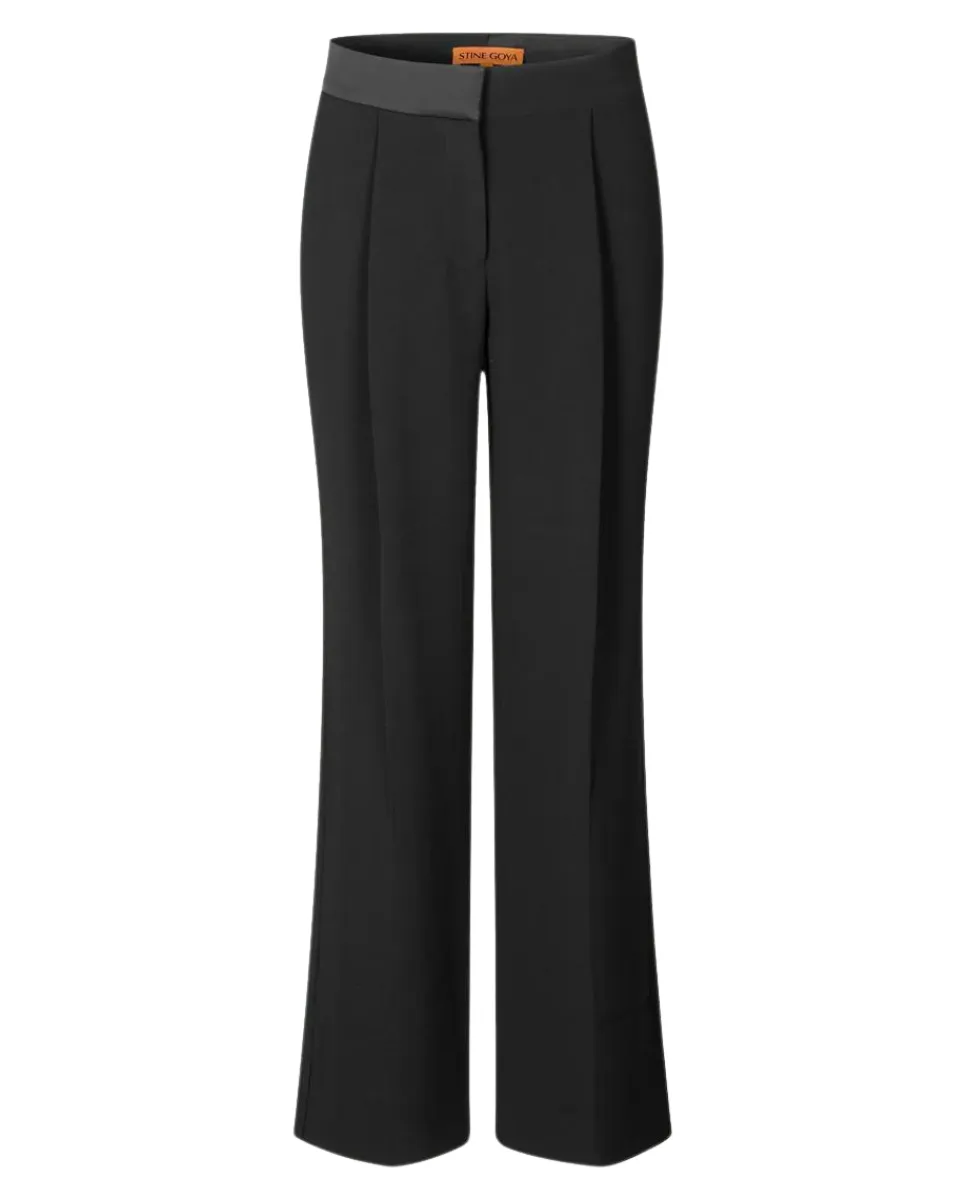 Asha Trousers Jet Black