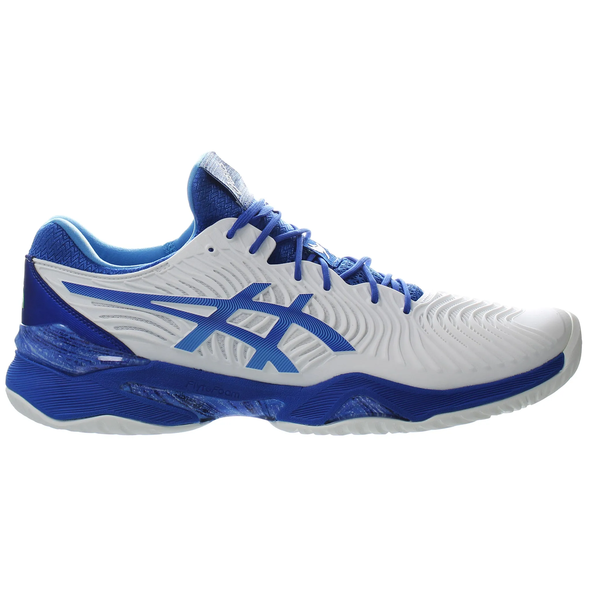 Asics Court FF Novak Mens White Tennis Trainers