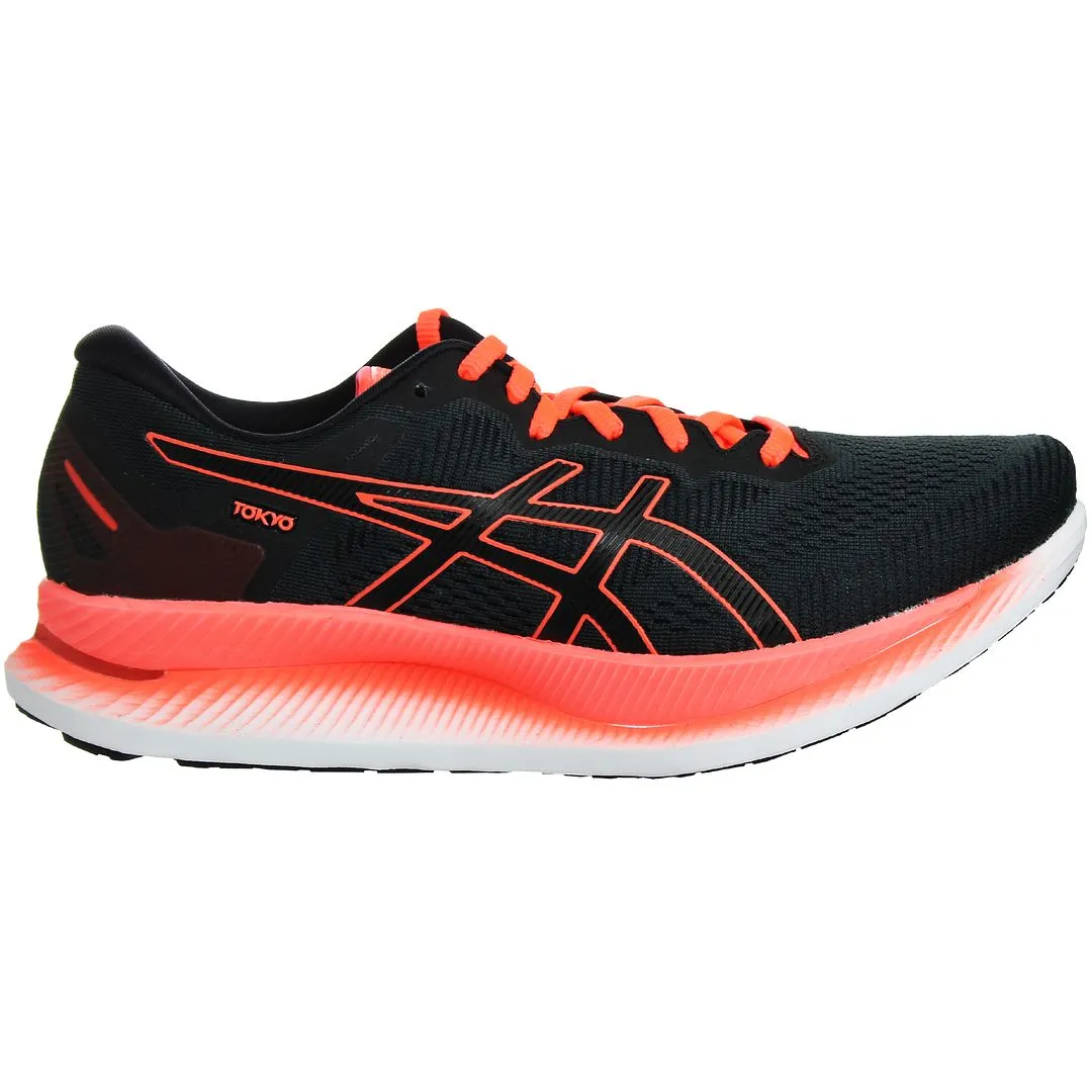 Asics GlideRide TOKYO Mens Black Running Trainers