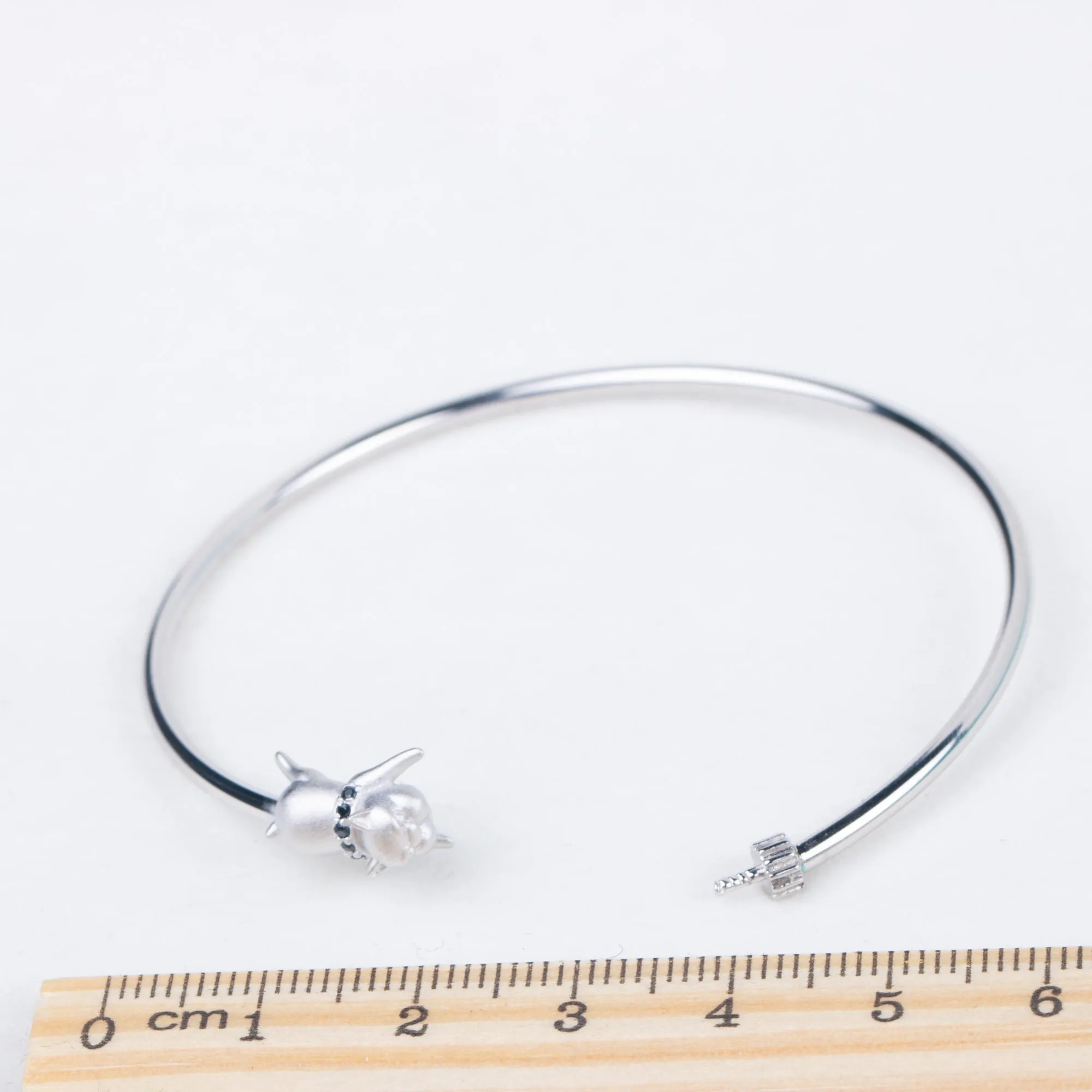 b040224  DIY 7-8mm Natural Freshwater pearl bracelet accessory 925 sterling silver adjustable chain bracelet for women