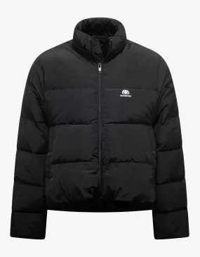 Balenciaga Black C Shape Puffer Jacket