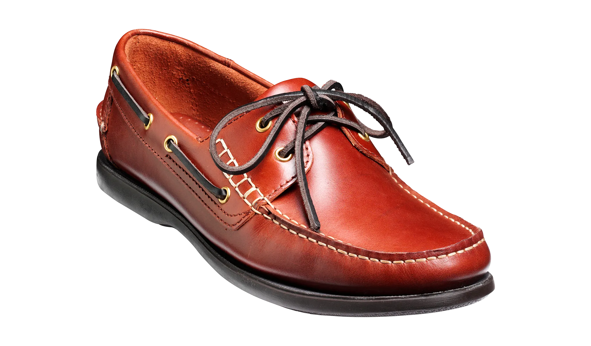 Barker Wallis Moccasin Shoe -  Brown Calf