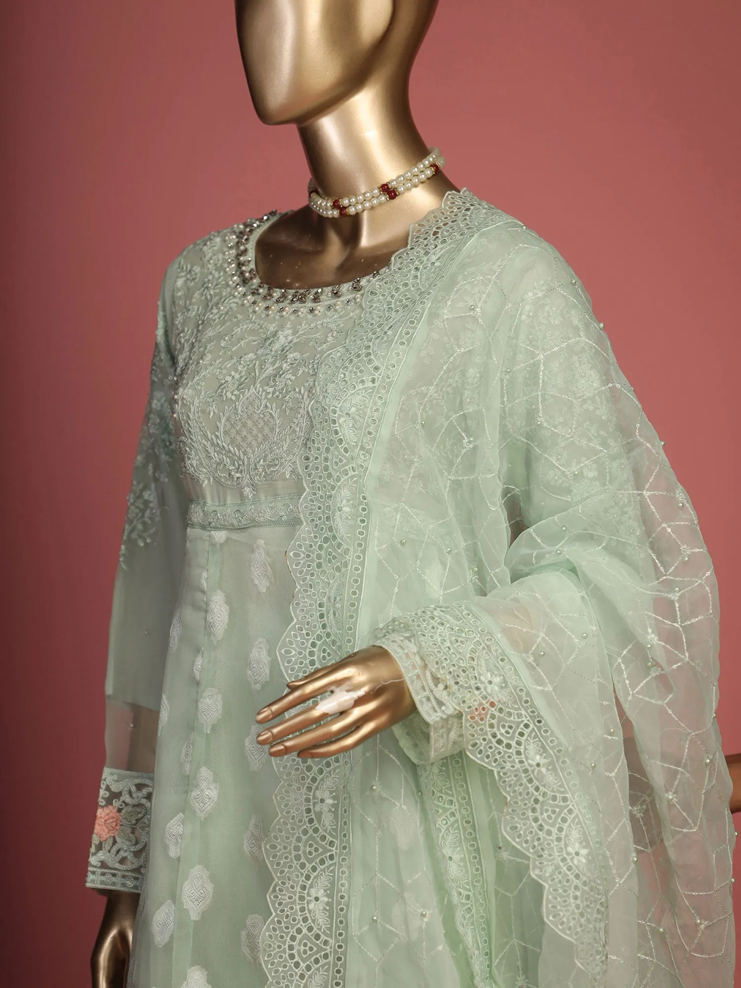 Bin Saeed "Shaifoon" Luxury Mint Green Suit