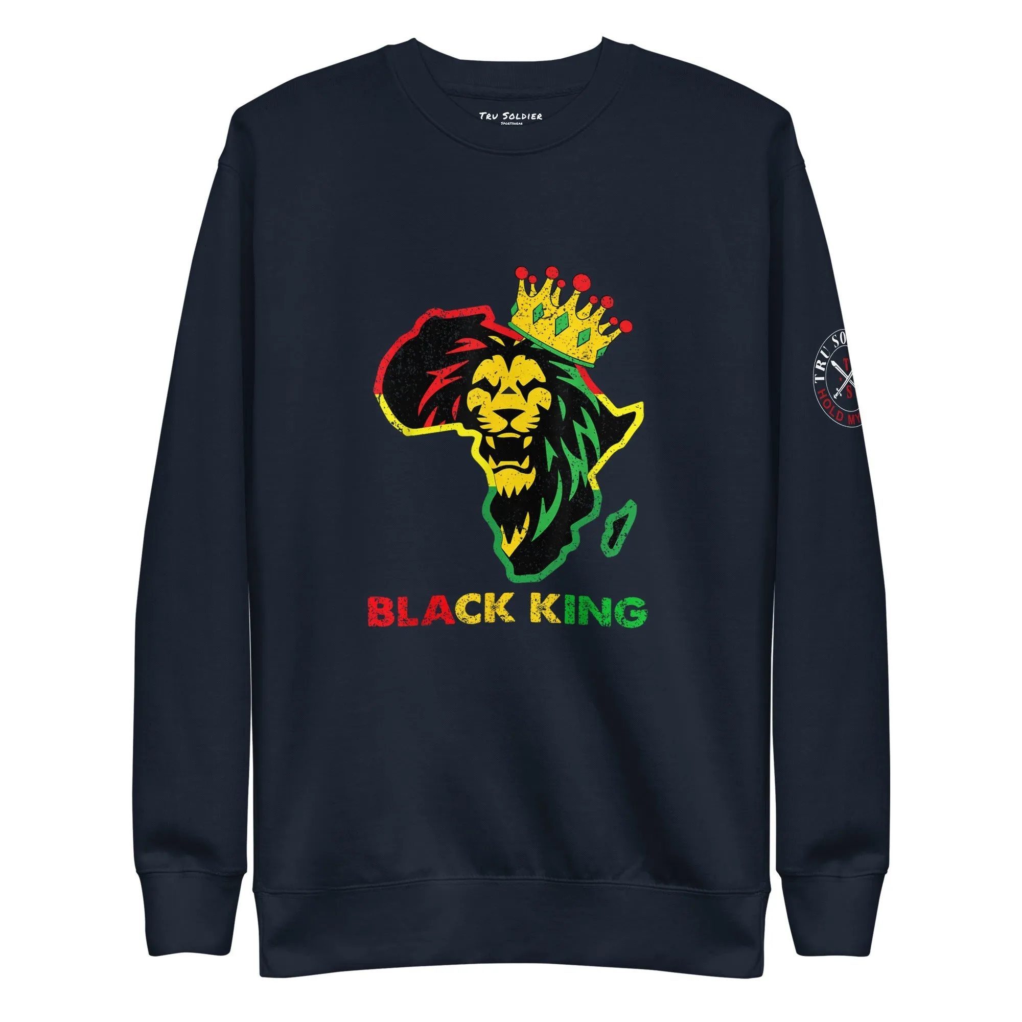 Black King Premium Sweatshirt