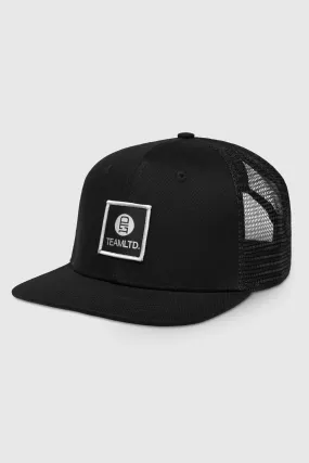 Black Logo Trucker