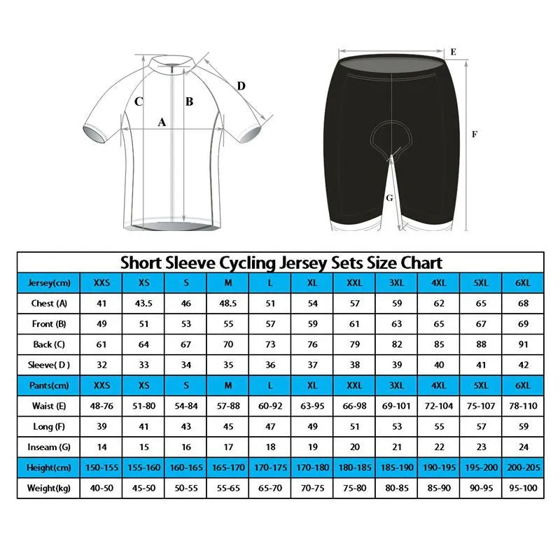 BLUE m TEAM PRO cycling jersey 9D pad bibs shorts set