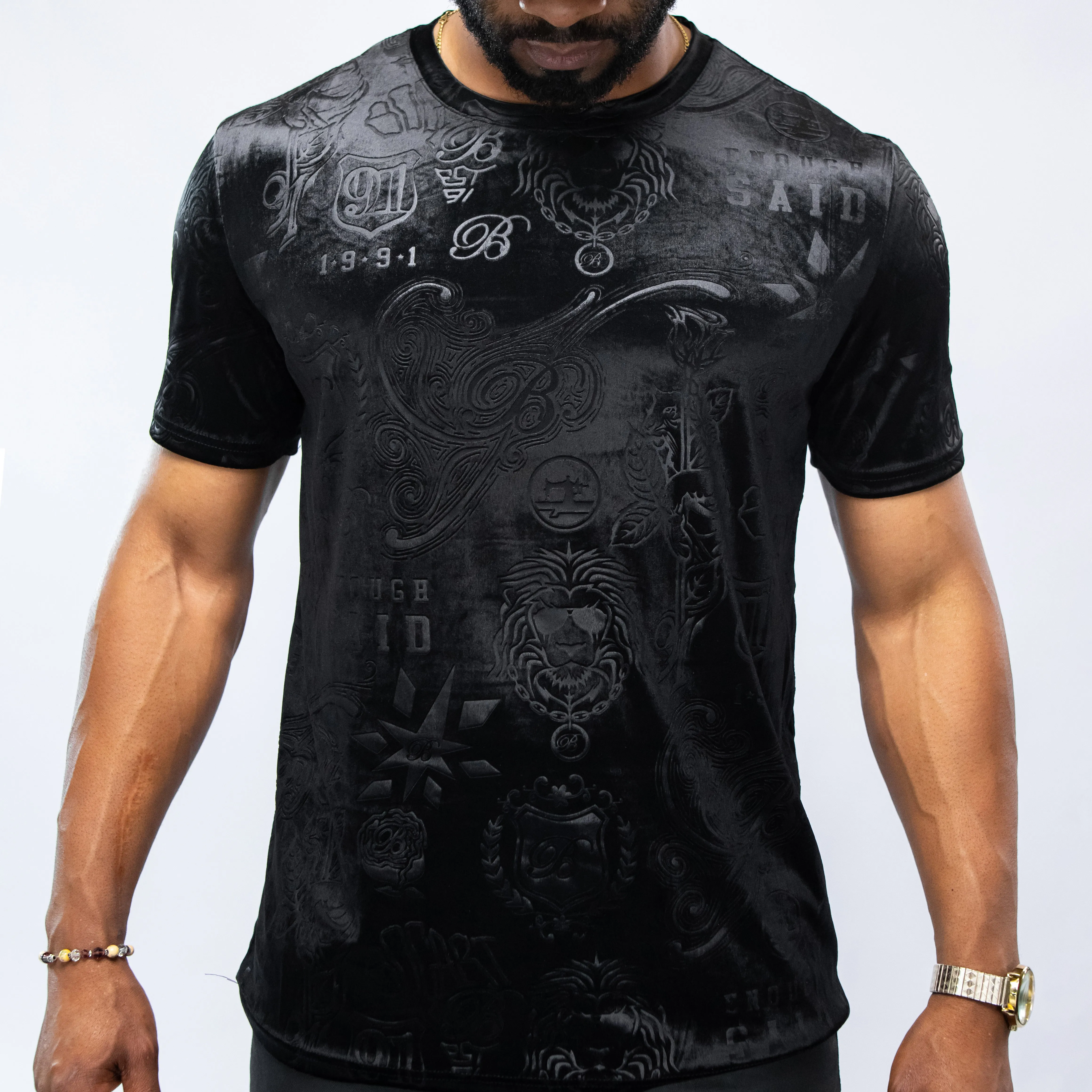 Bogart Gold Collection Velvet T-Shirt