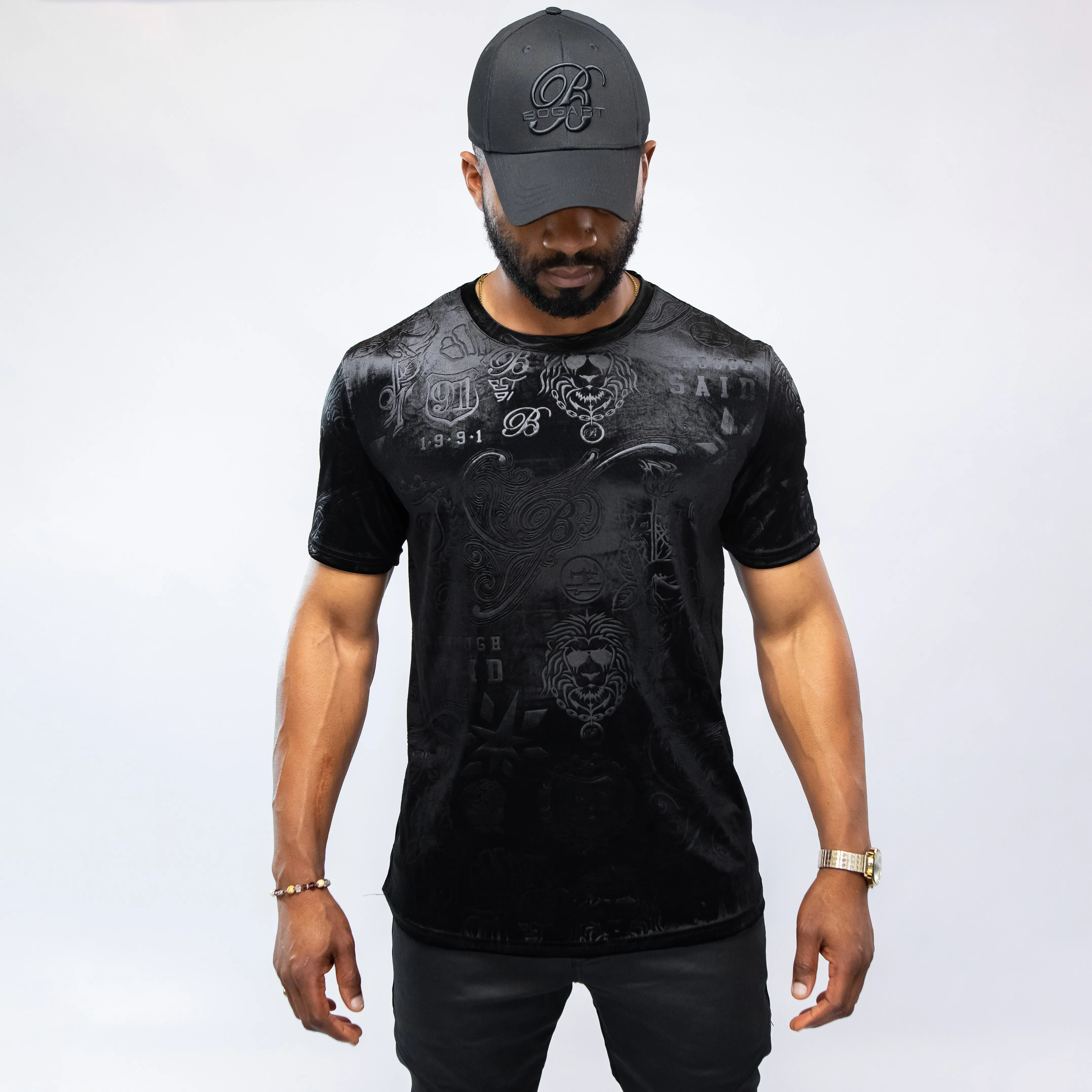 Bogart Gold Collection Velvet T-Shirt