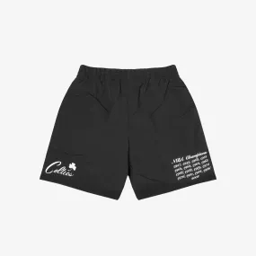 Boston Celtics Heritage NBA Champs Woven Shorts - Black