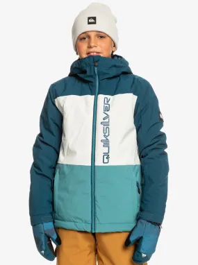 Boys 8-16 Side Hit Technical Snow Jacket - Brittany Blue