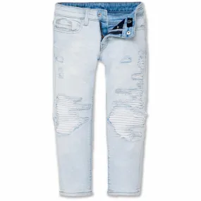 Boys Jordan Craig Seina Denim (Iced White) JR1034B