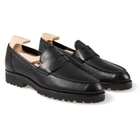 Calf 'Leggera' Commando Sole Penny Loafer