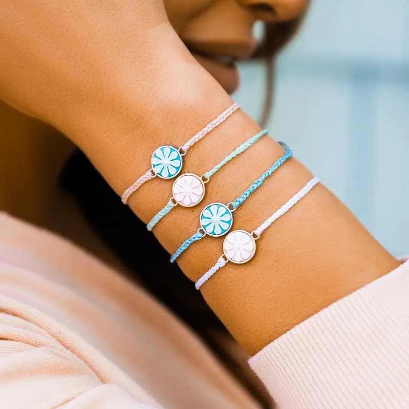 Cameo Silver Ice Blue Bracelet