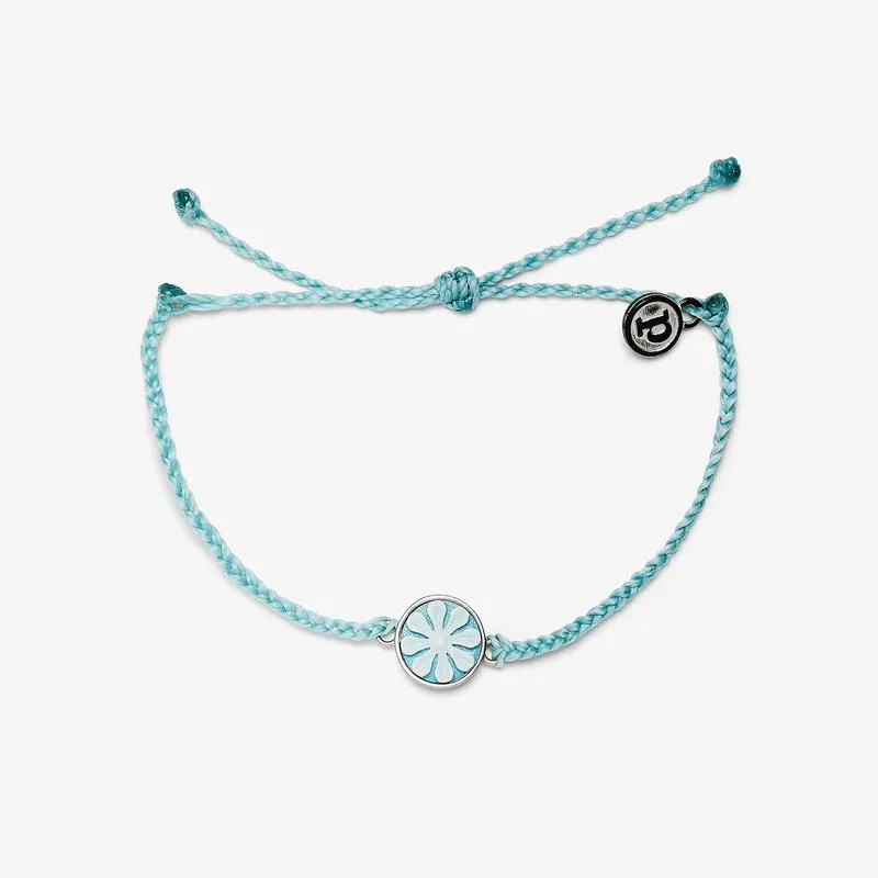 Cameo Silver Ice Blue Bracelet