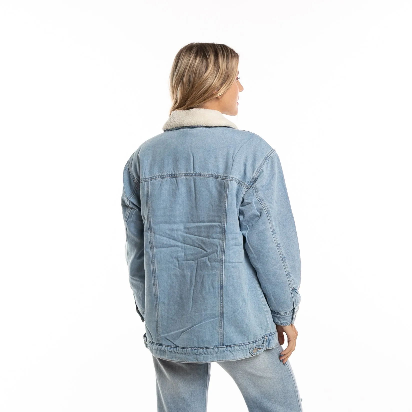 Campera Liviana Rusty Denim Trucker Jacket