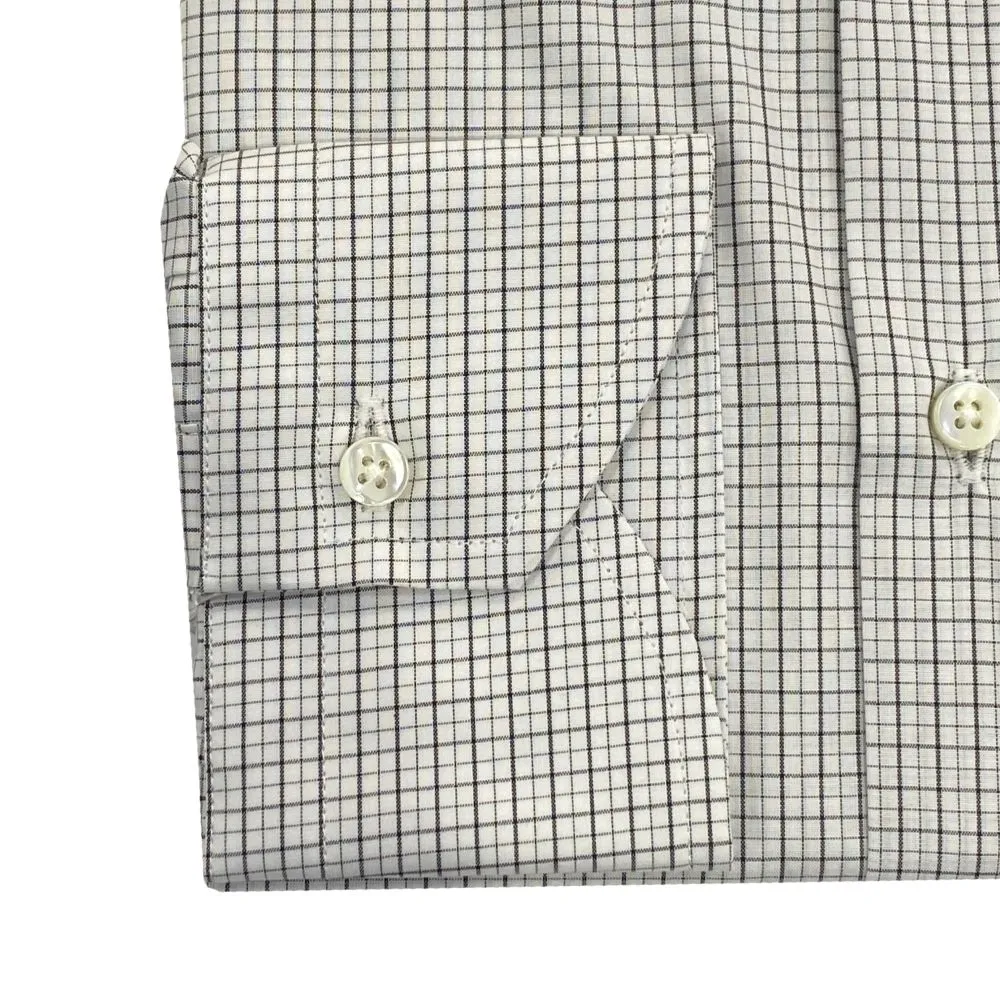 Canali Checked Modern Fit Shirt