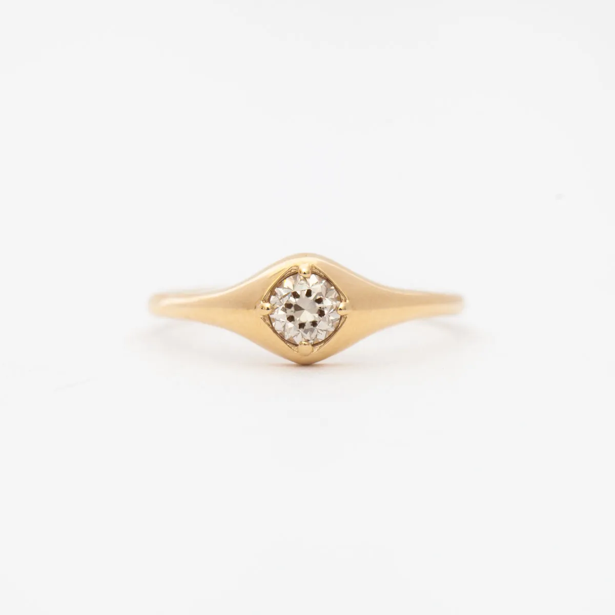 Champagne Diamond Billie Ring