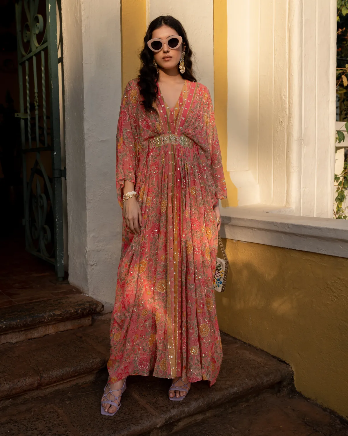 Cherry Blossom Kaftan