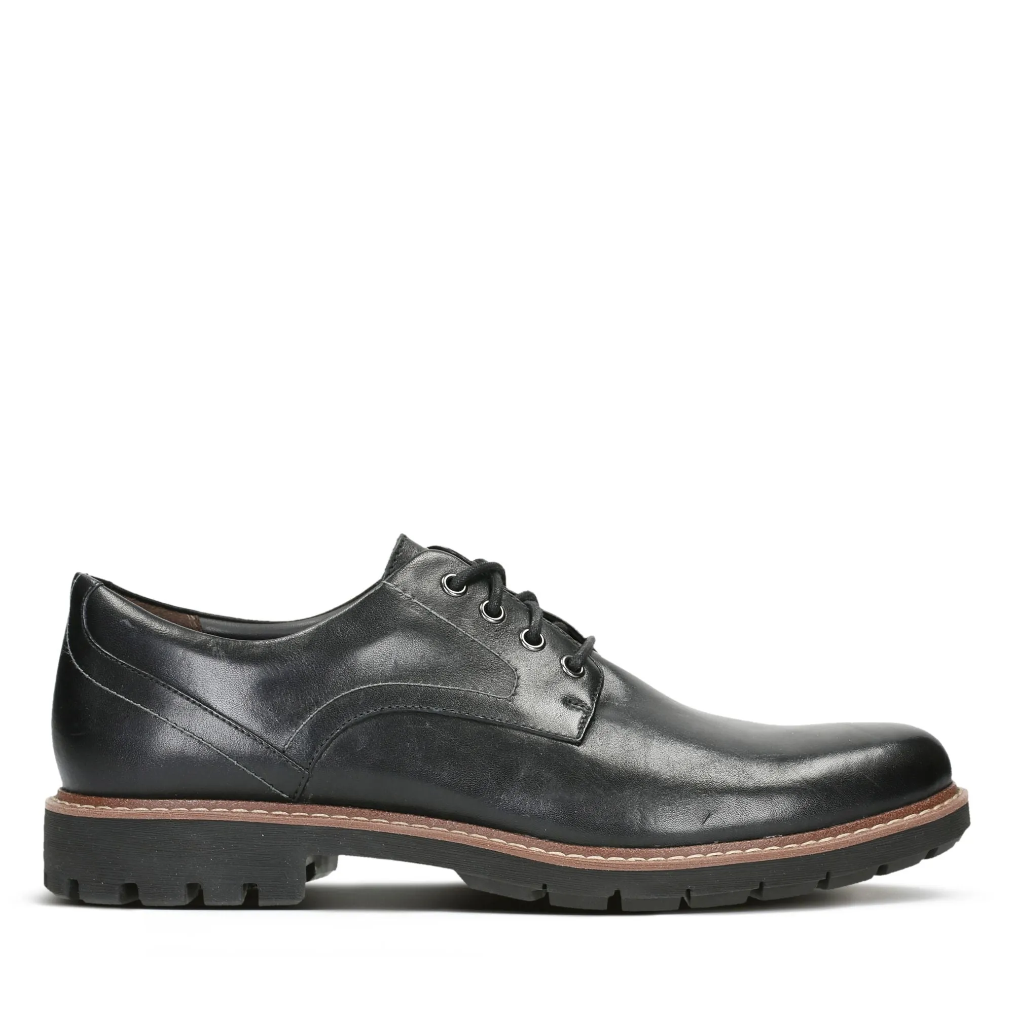 Clarks Batcombe Hall Black Leather