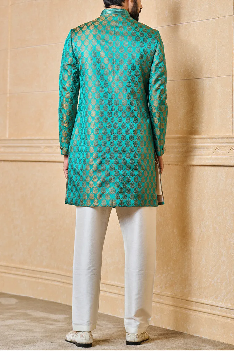 Clasic Brocade Achkan