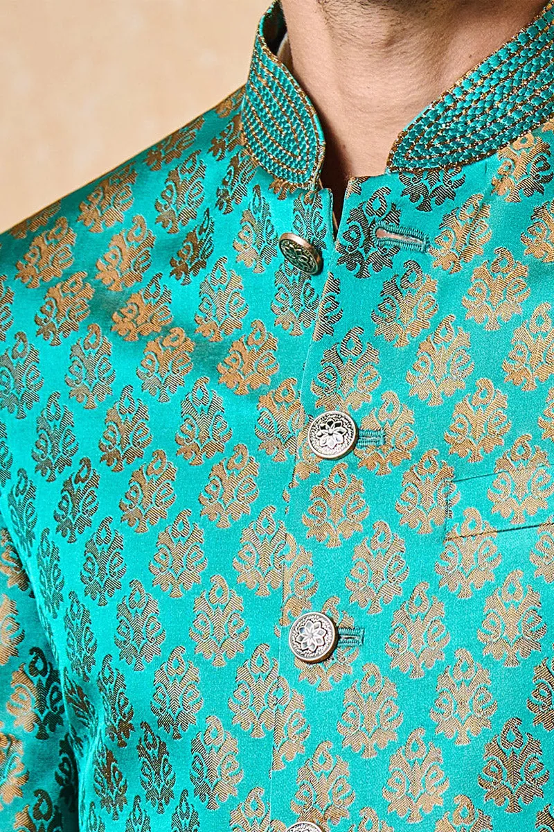 Clasic Brocade Achkan