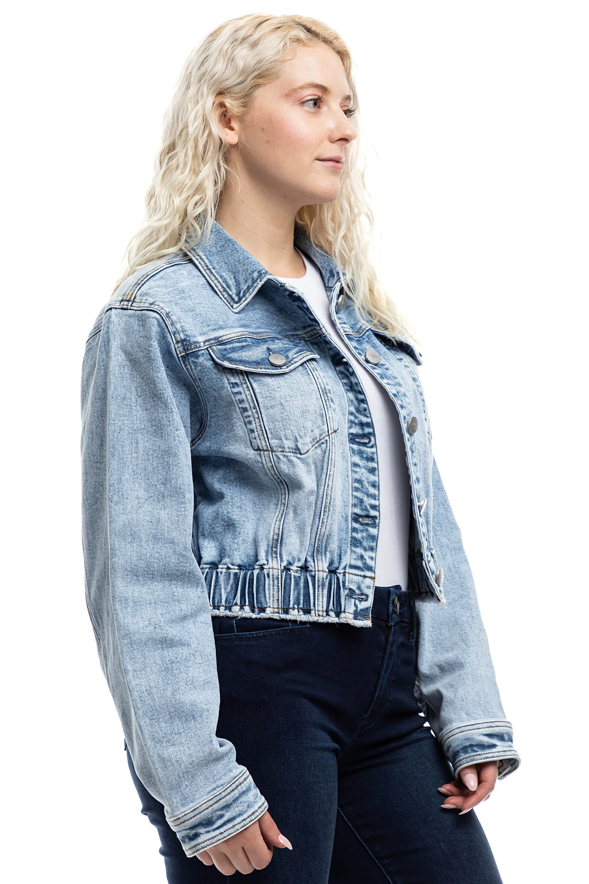 Crop Denim Jacket