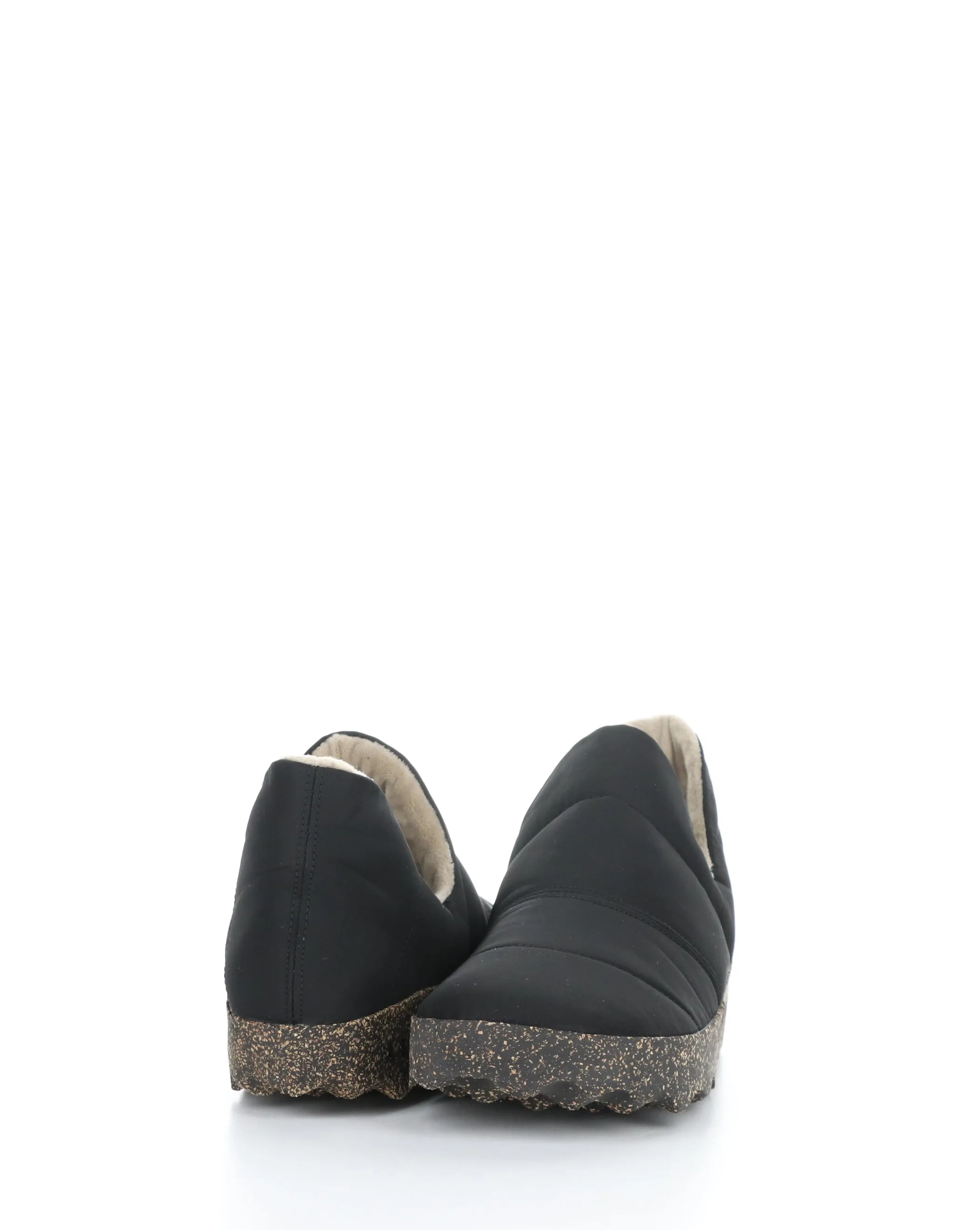 CRUS150ASPM 006 BLACK Round Toe Shoes