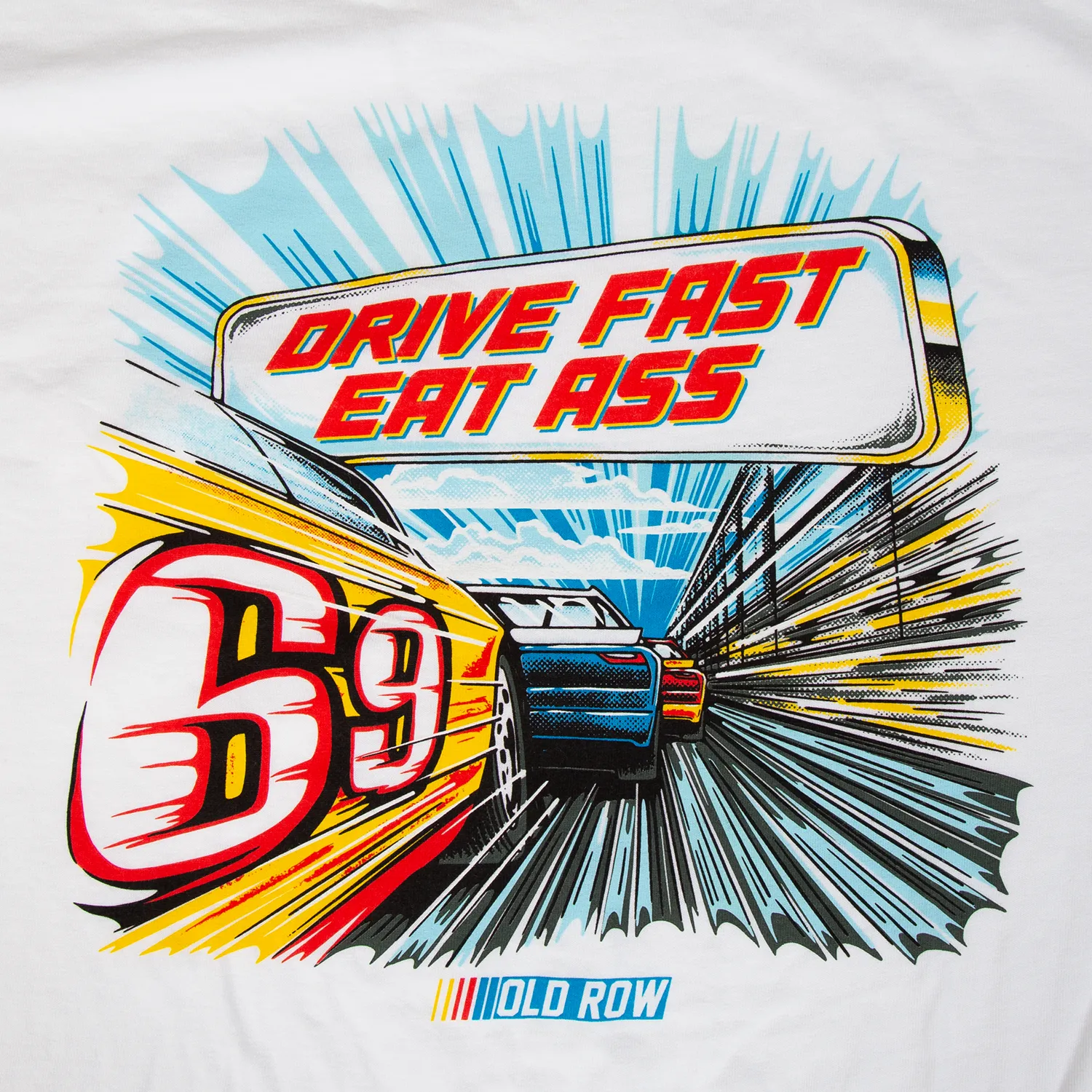 Drive Fast Eat Ass 2.0 Pocket Tee