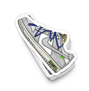 Dunk Low "Off-White Lot 32" Sneaker Sticker