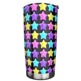 Electric Star Wave Black Tumbler 20oz