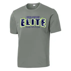 Elite - Lightening Bolts PosiCharge Drifit Tee (ST350/YST350) - Grey Concrete