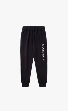 ESSENTIAL LOGO BLACK SWEATPANTS