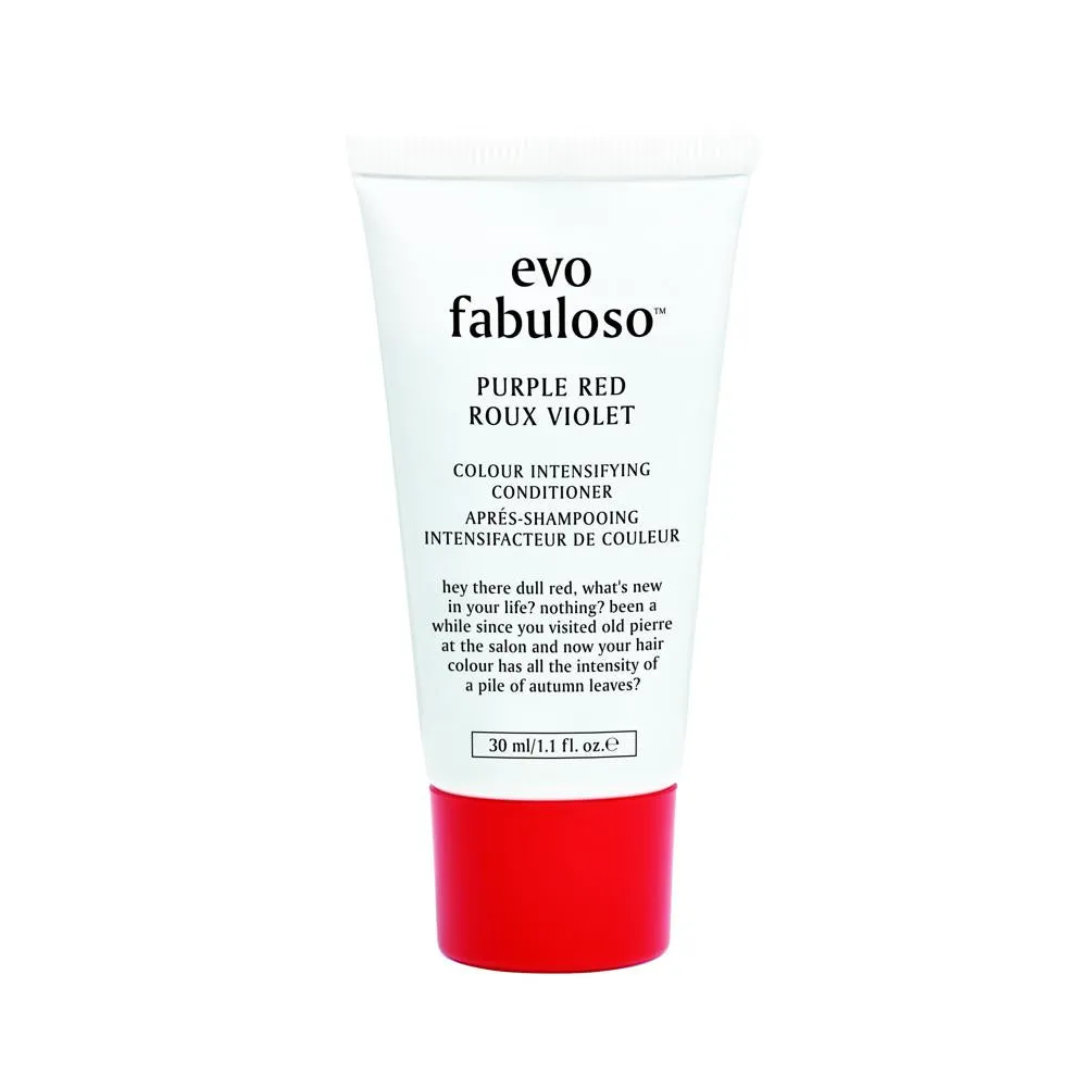 Evo | Fabuloso | Purple Red Colour Boosting Conditioner |Travel Size